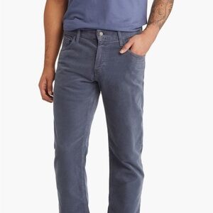 Men’s grey corduroy pants by Mavi “Zach Straight Leg”